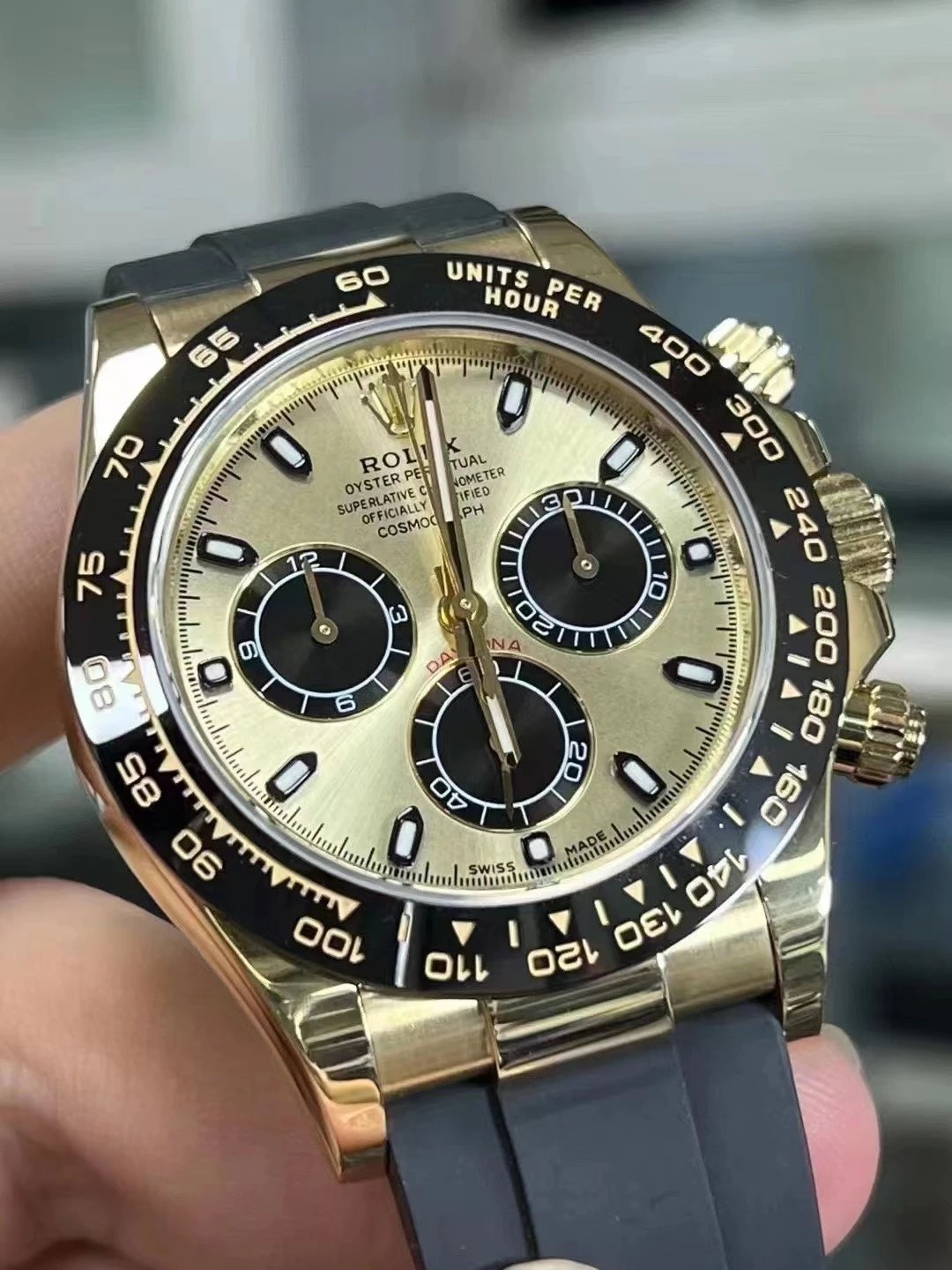 Rolex 1:1 Super Clone Watch Daytona 4130 Noob Factory M116518LN-0048 photo review